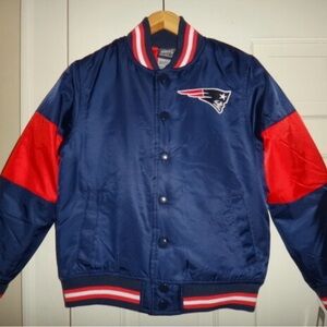 Boys Blue and Red Patriots Jacket